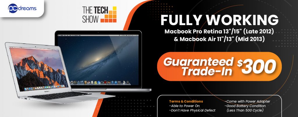 trade mac book for windows pc