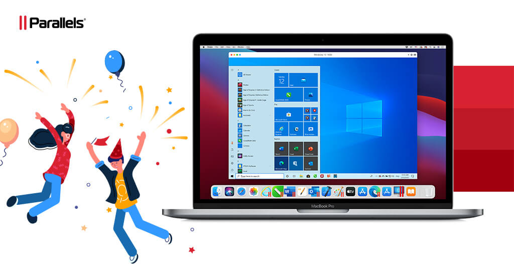 cost of windows 10 for parralels for mac